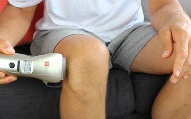 Physiotherapy of knee arthrosis joint