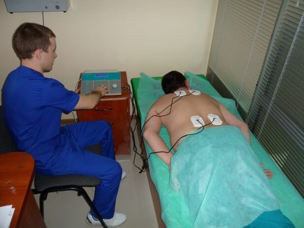 physiotherapy as a method of treatment of osteochondrosis